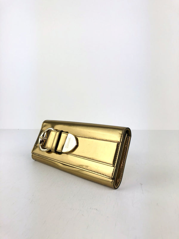 Gucci Guld Clutch