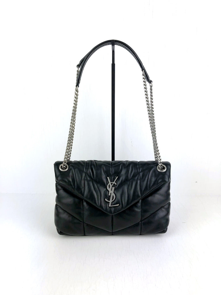 Saint Laurent Puffer Small Bag/Taske - Sort