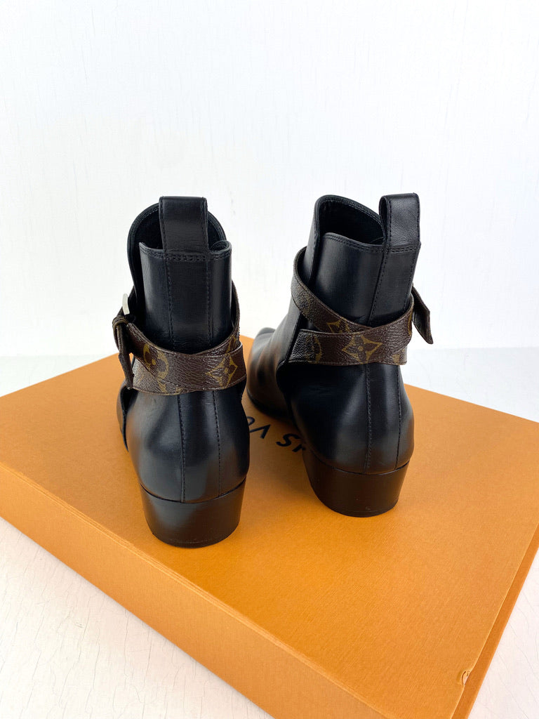 Louis Vuitton Ankle Boots - Str 37,5