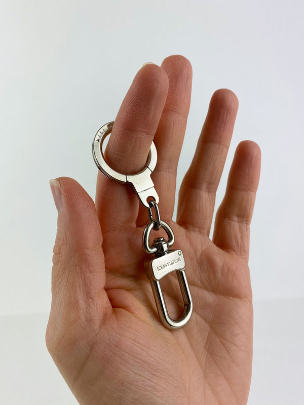 Louis Vuitton Nøglering/Taskeforlænger - Sølvfarvet