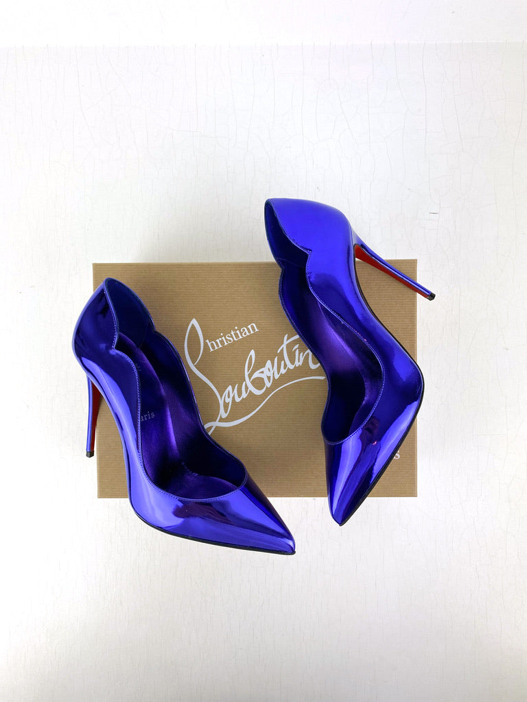 Christian Louboutin Stiletter - Hot Chic 100 Elektra  - Str 39,5