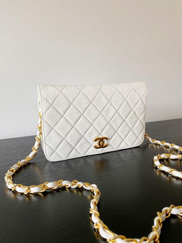 Chanel Vintage Taske - Hvid