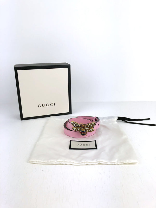 Gucci Bælte Lyserødt - Str 90