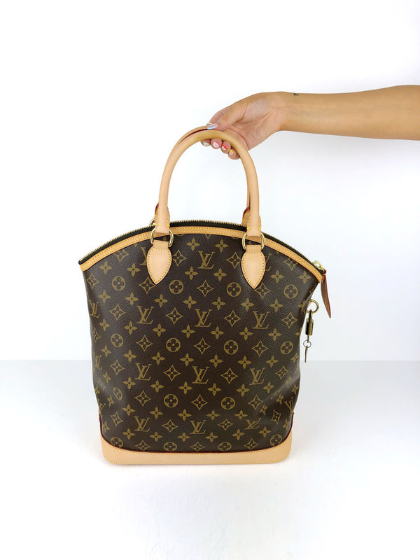 Louis Vuitton Lockit Vertical Monogram Taske