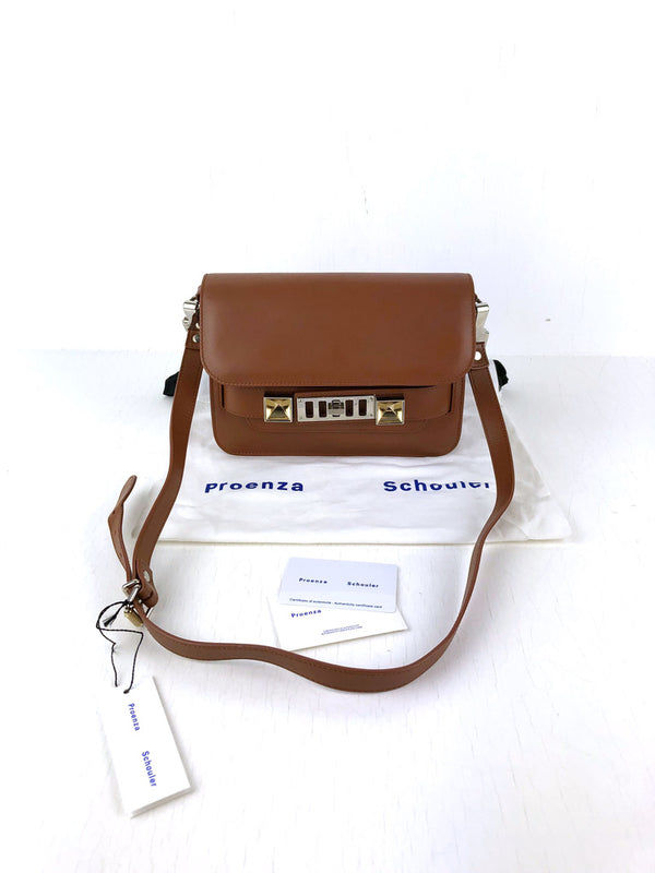 Proenza Schouler Bag 11 Mini Classic - Brun -  (Nypris ca 11.000 kr)