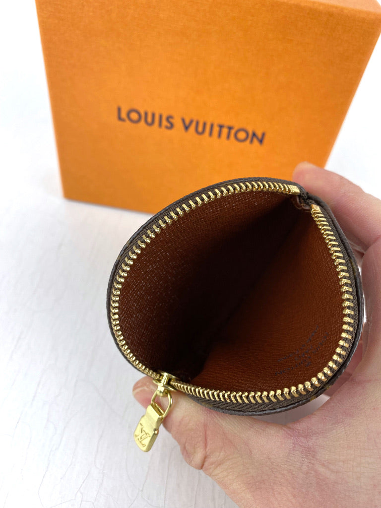 Louis Vuitton Monogram Round Coin Purse