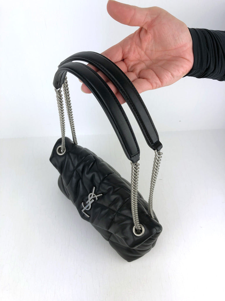 Saint Laurent Puffer Small Bag/Taske - Sort