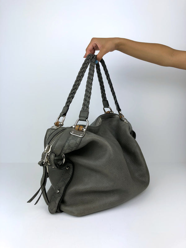 Gucci Stor Læder Taske