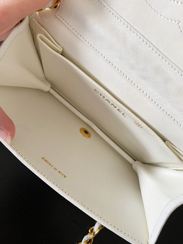 Chanel Vintage Taske - Hvid