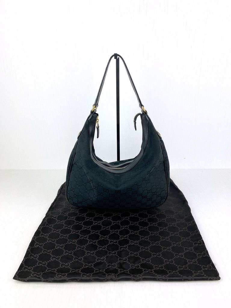 Gucci Monogram Taske - Sort