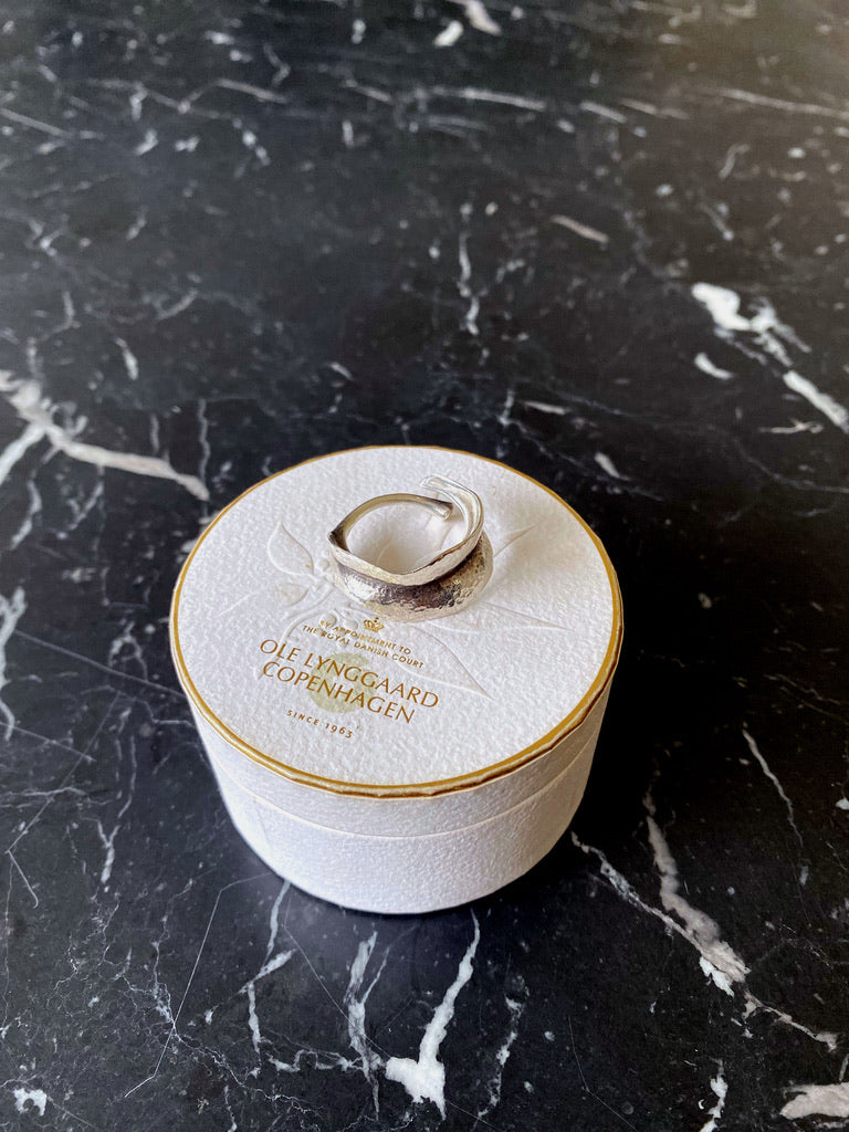 Leaves Ring Sølv - Passer Ca Str 59 (Nypris 2.050 kr)