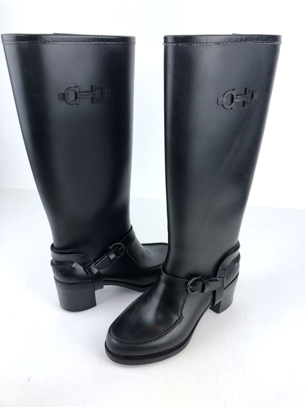 Salvatore Ferragamo Gummistøvler - Str 39 (Lille i størrelsen)