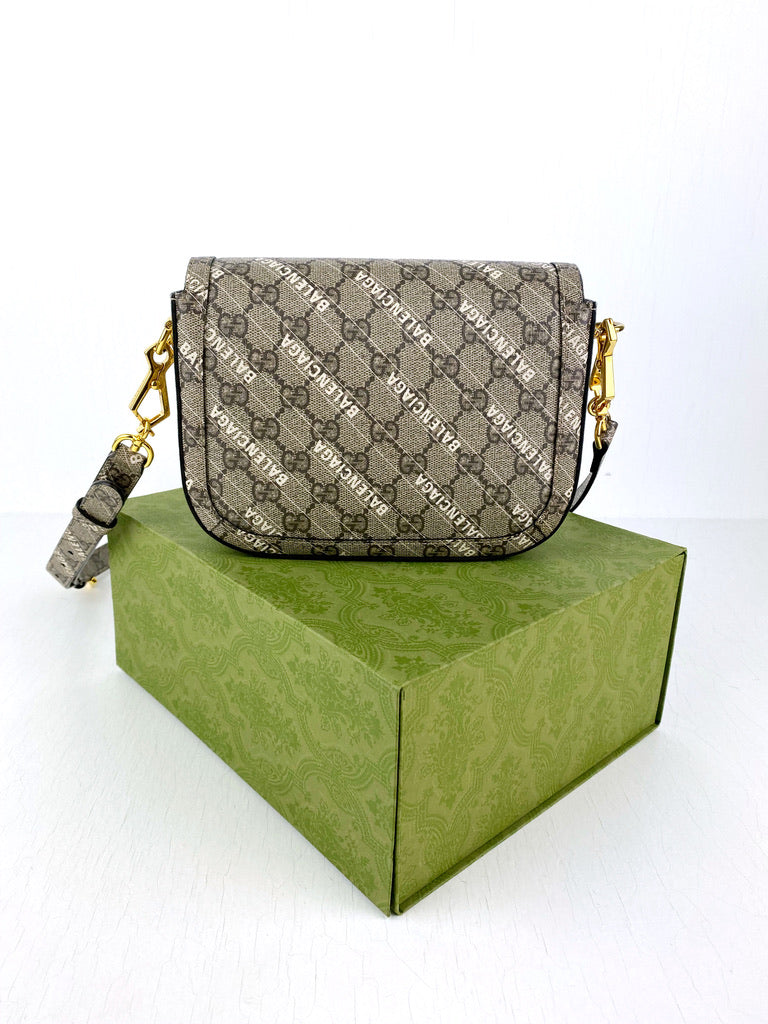 Gucci X Balenciaga Monogram Bag - (Nypris 18.750 kr)