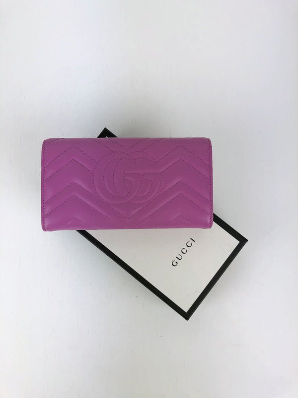 Gucci Marmont Stor Pink Wallet/ Pung