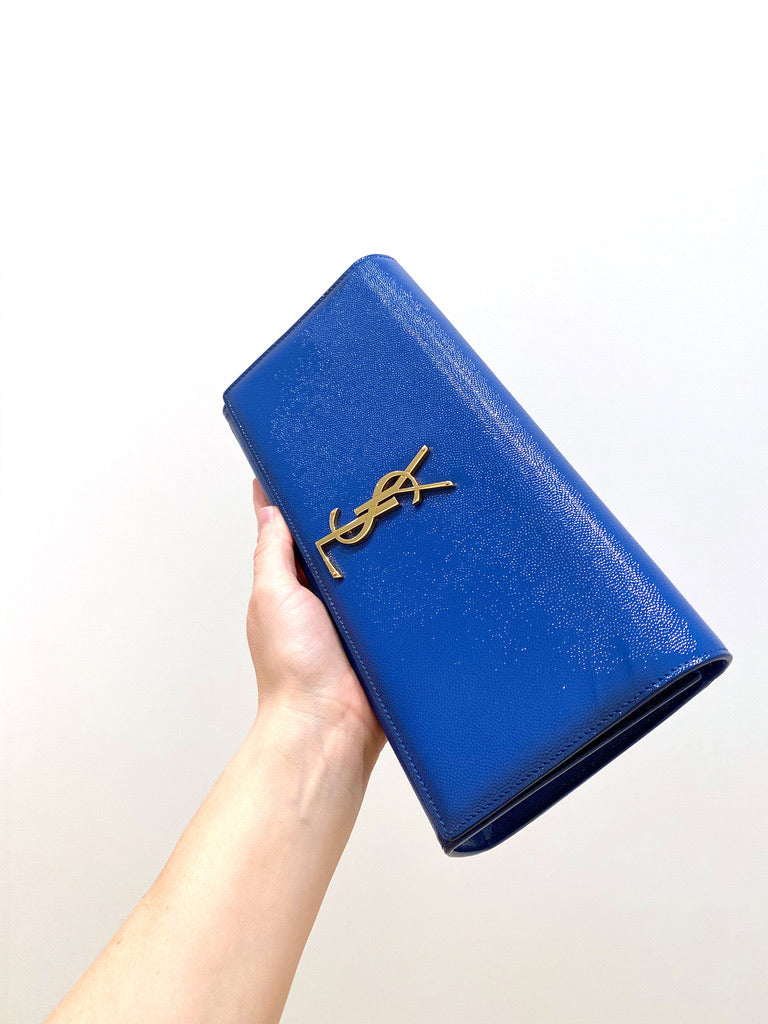 Saint Laurent Clutch - Blå