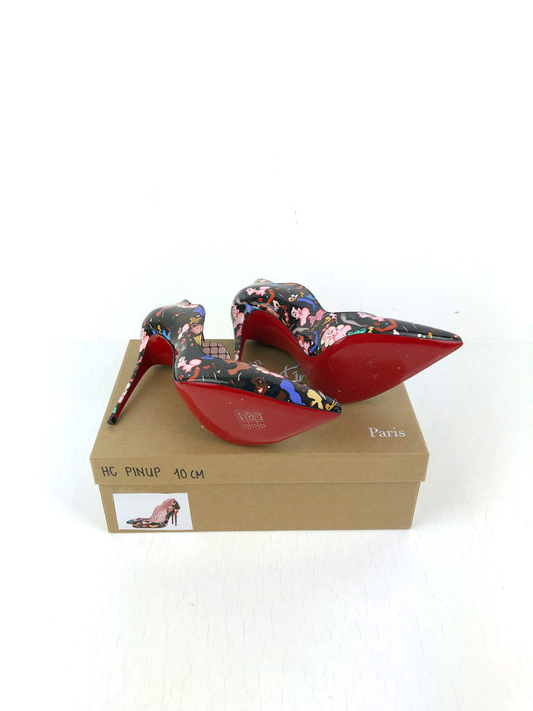 Christian Louboutin Stiletter - Hot Chic 100 (Pin Up)