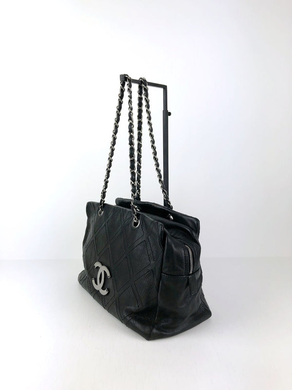 Taske Med Stort CC Logo - Diamond Stitch