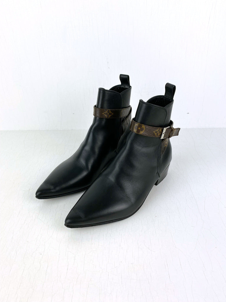 Louis Vuitton Ankle Boots - Str 37,5