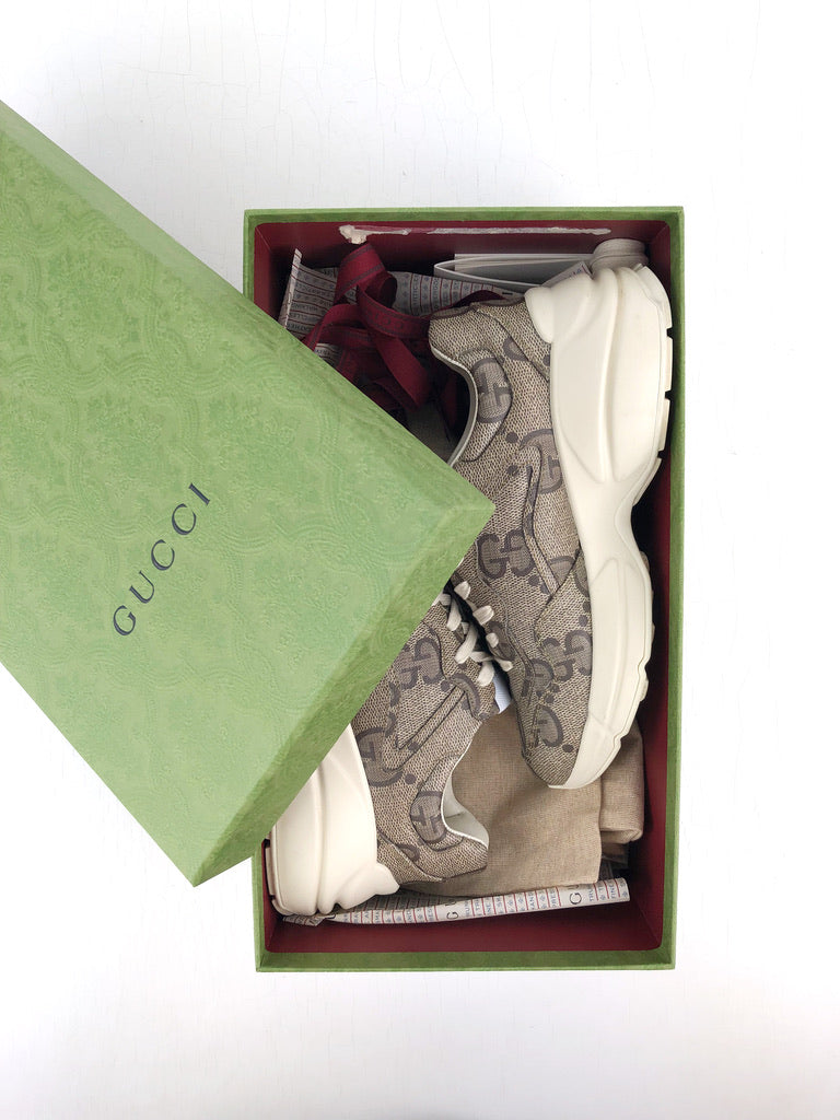 Gucci GG Rhytom Sneakers - Str 38,5
