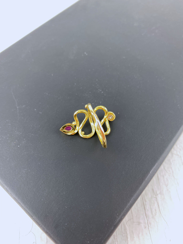 Josephine Bergsøe Ring - Str 59 - (Nypris ca 15.000 kr)