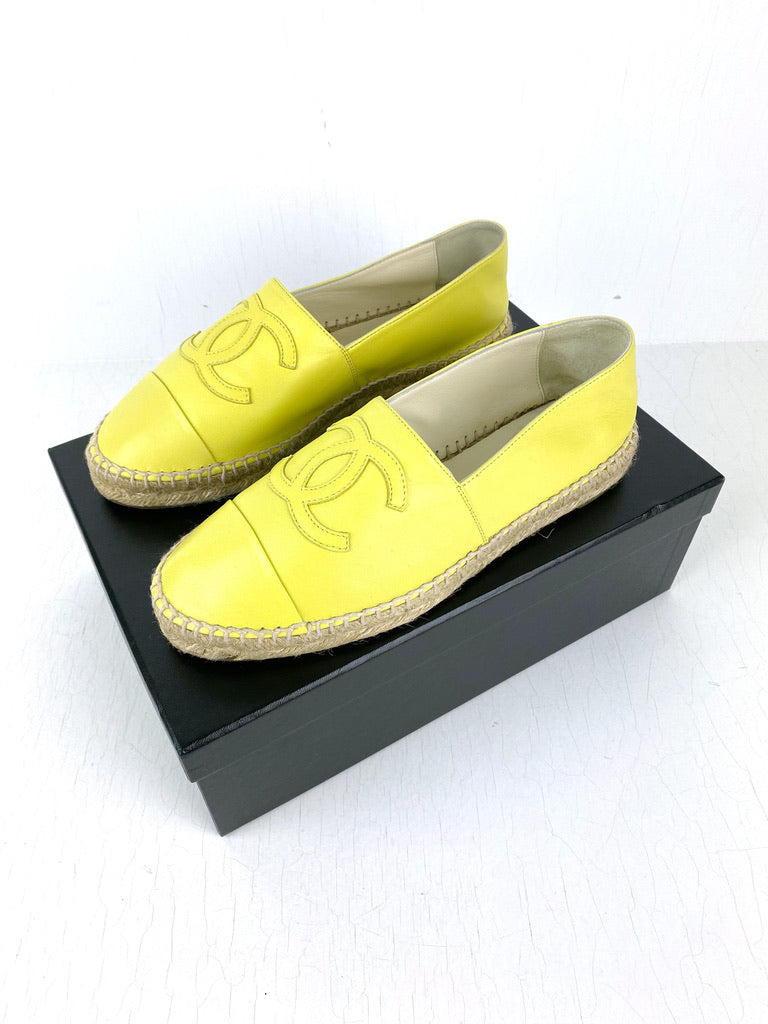 Chanel Espadrille - Str 38 - (Nypris Ca 6.700 Kr)