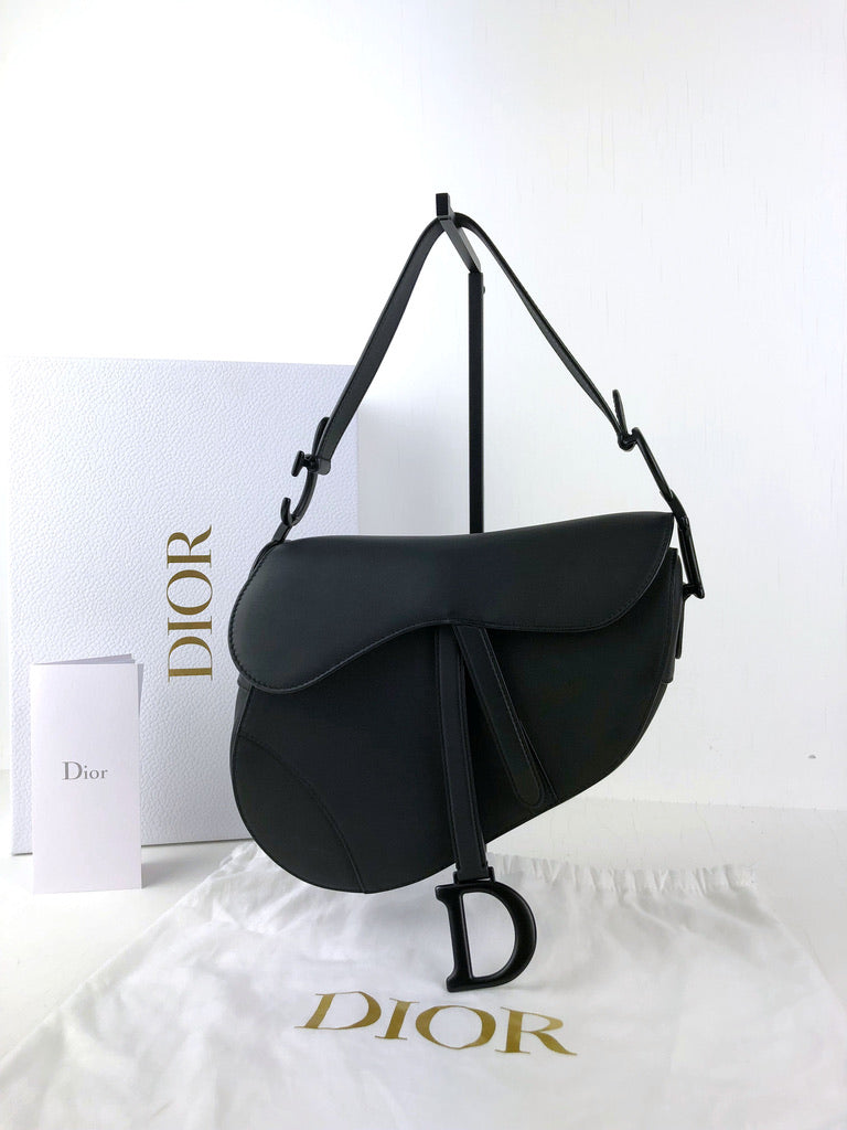 Dior Saddle Bag - Sort - (Nypris 23.085 kr/3.100 Euro) - Købt i 2021