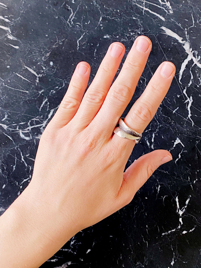 Leaves Ring Sølv - Passer Ca Str 59 (Nypris 2.050 kr)