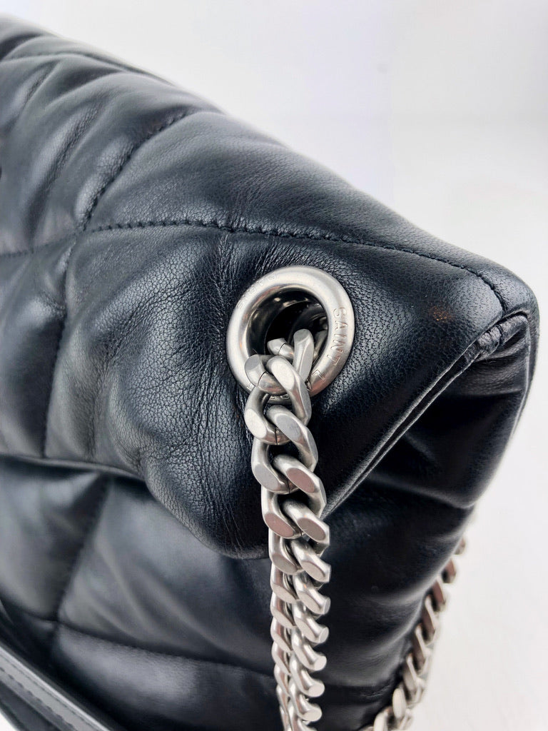 Saint Laurent Puffer Small Bag/Taske - Sort