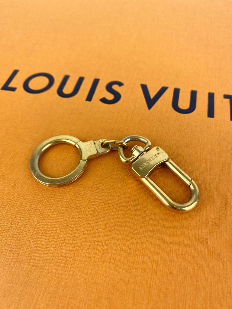 Louis Vuitton Nøglering/Taskeforlænger - Guldfarvet