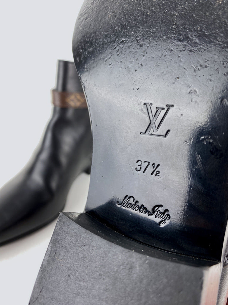 Louis Vuitton Ankle Boots - Str 37,5