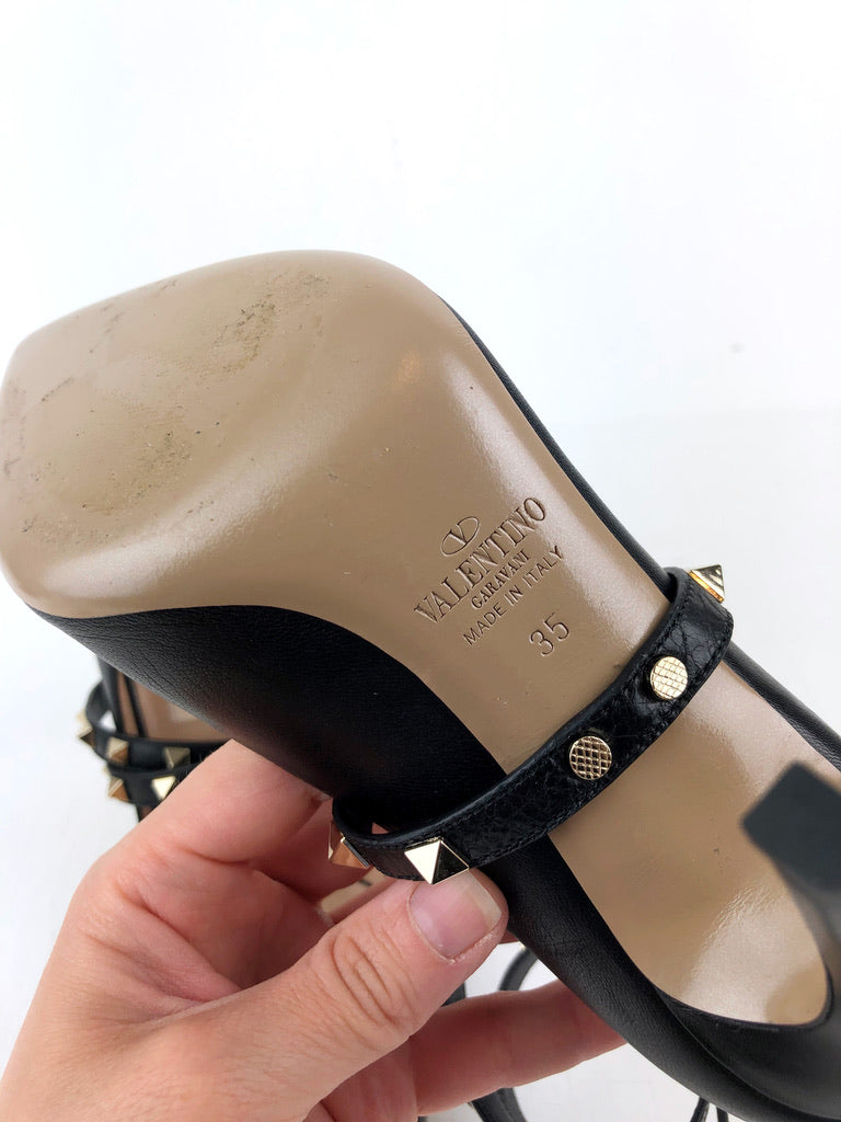 Valentino Ankle Strap Stiletter - Str 35