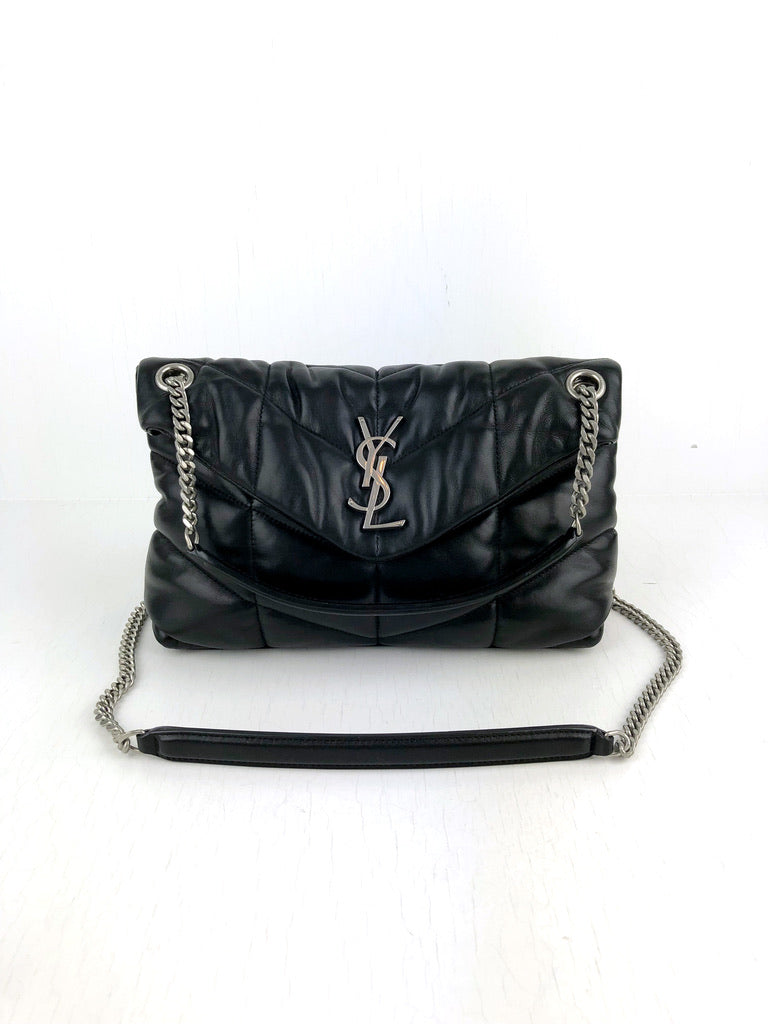 Saint Laurent Puffer Small Bag/Taske - Sort