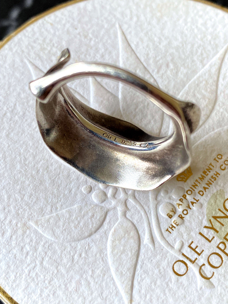 Leaves Ring Sølv - Passer Ca Str 59 (Nypris 2.050 kr)