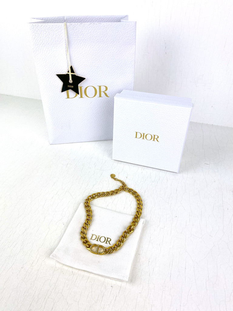 Dior Necklace/Halskæde - (Nypris ca 5.150 kr/690 Euro)