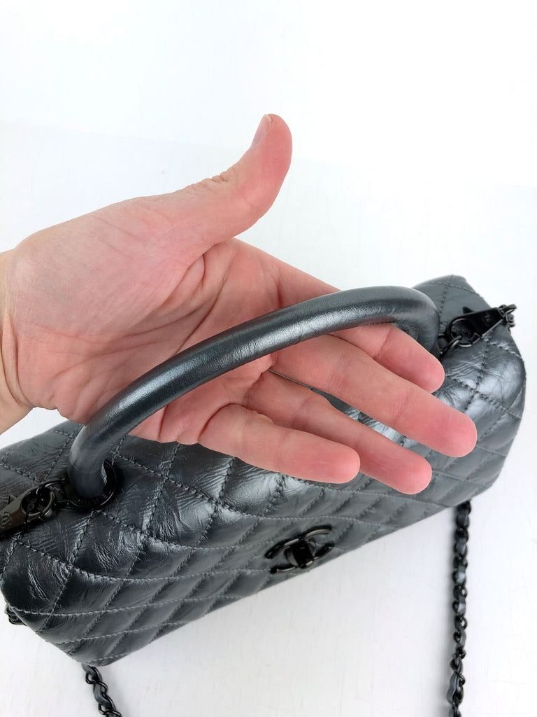 Chanel Medium Flap Bag With Top Handle