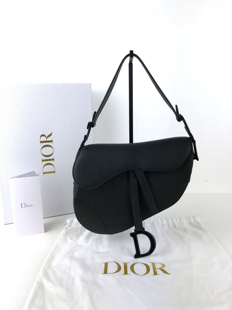 Dior Saddle Bag - Sort - (Nypris 23.085 kr/3.100 Euro) - Købt i 2021