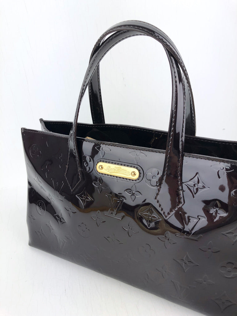 Louis Vuitton Wilshire Vernis Bag/Taske - Mørk Bordeaux