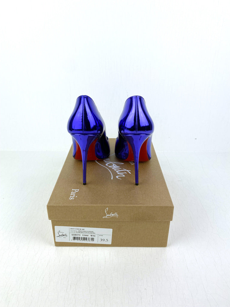 Christian Louboutin Stiletter - Hot Chic 100 Elektra  - Str 39,5