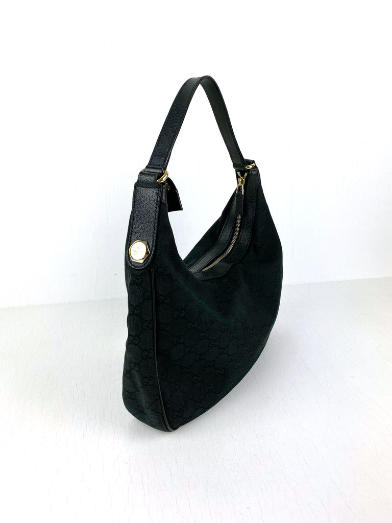 Gucci Monogram Taske - Sort