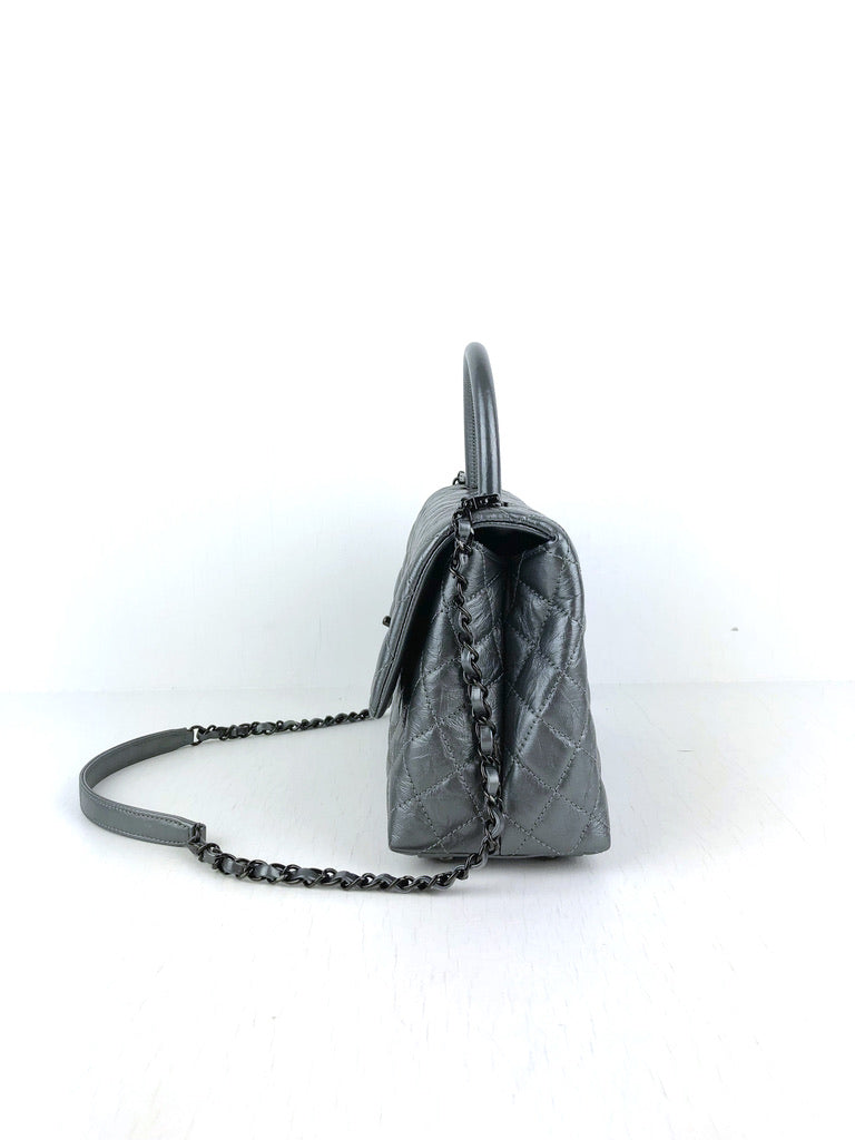 Chanel Medium Flap Bag With Top Handle