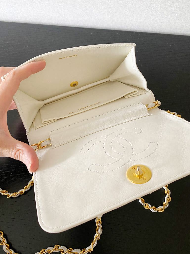 Chanel Vintage Taske - Hvid