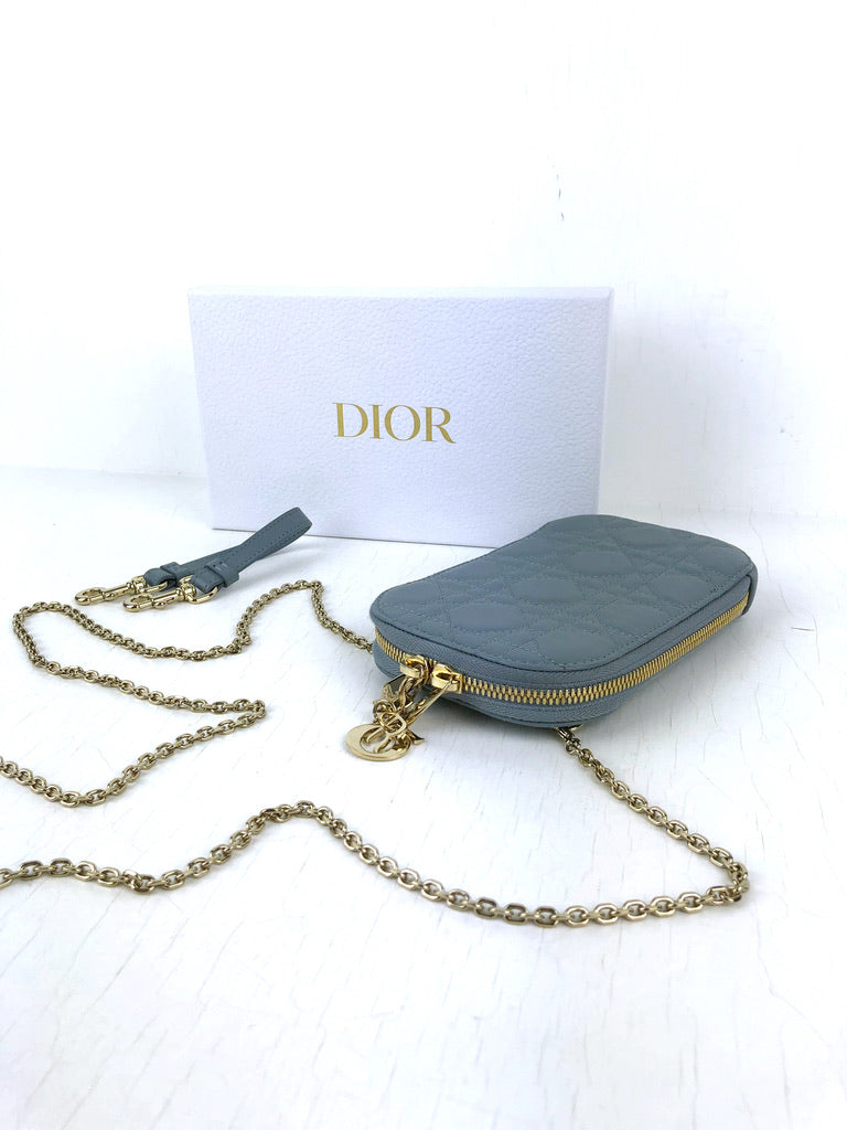 Dior Lille Taske/Lady Dior Phone Holder