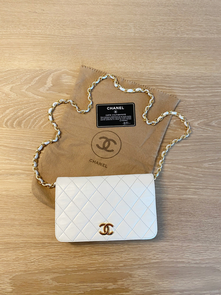 Chanel Vintage Taske - Hvid