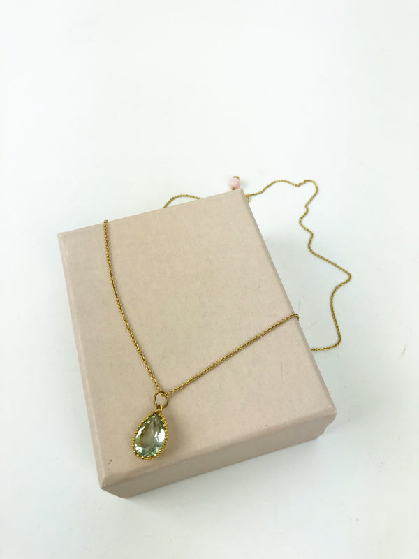 Carre Kæde med vedhæng