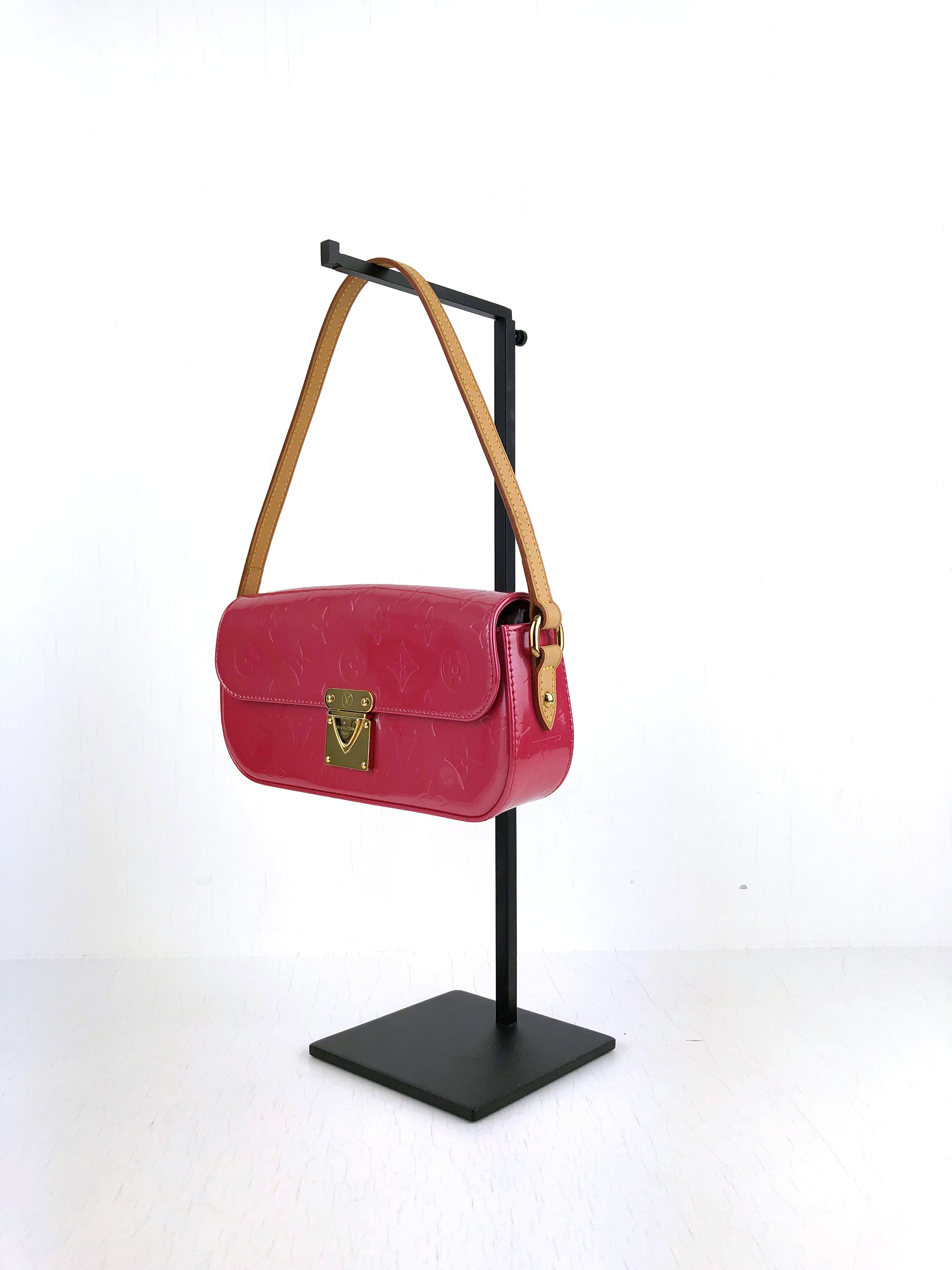 Louis Vuitton Lille Skulertaske - Pink Lak (Lexington)