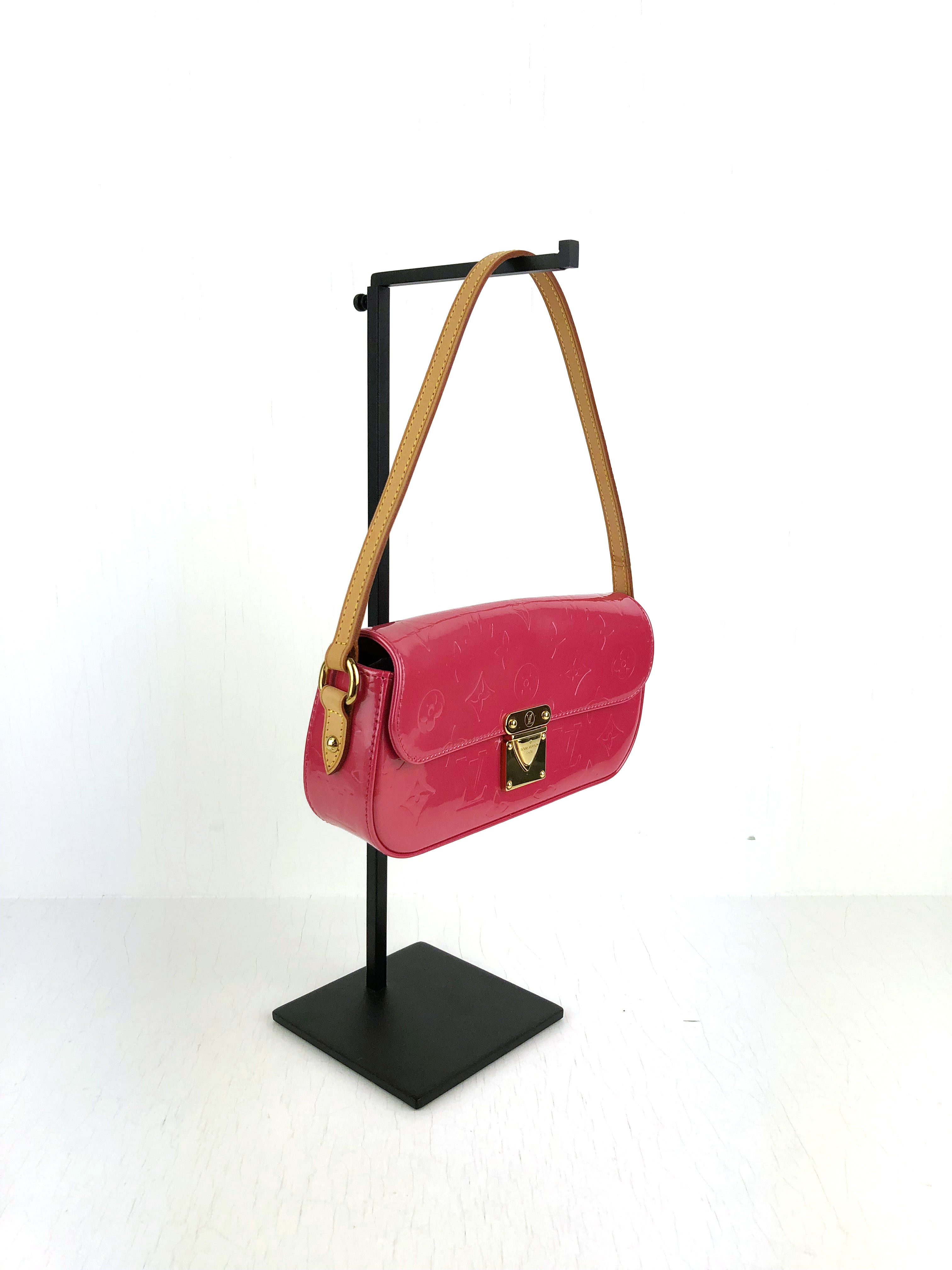 Louis Vuitton Lille Skulertaske - Pink Lak (Lexington)