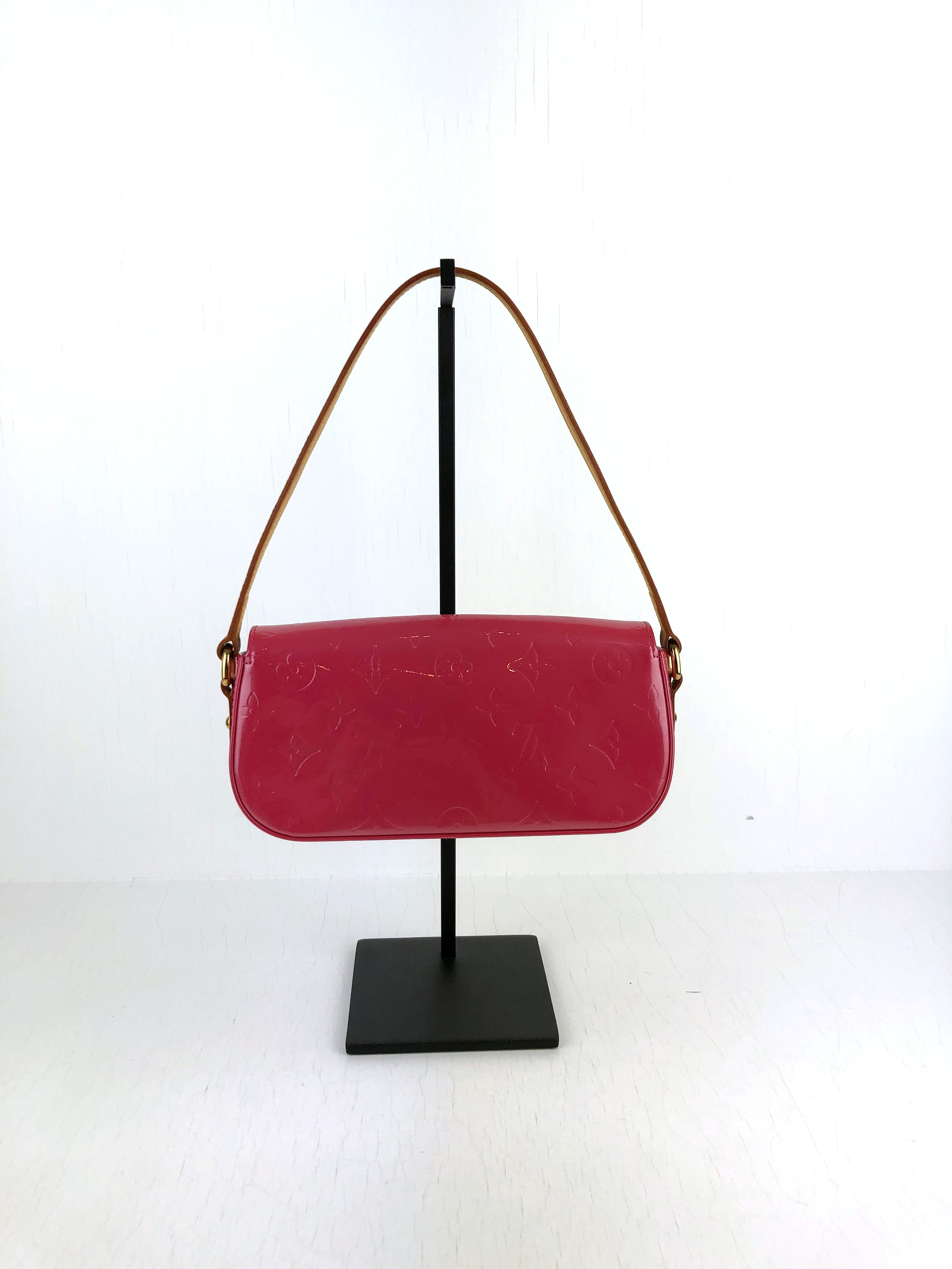 Louis Vuitton Lille Skulertaske - Pink Lak (Lexington)